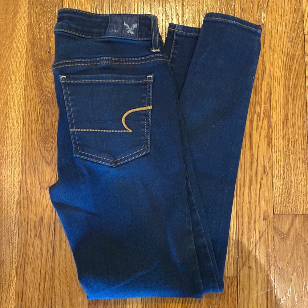 American Eagle Dark Wash Jegging Size 2 Short